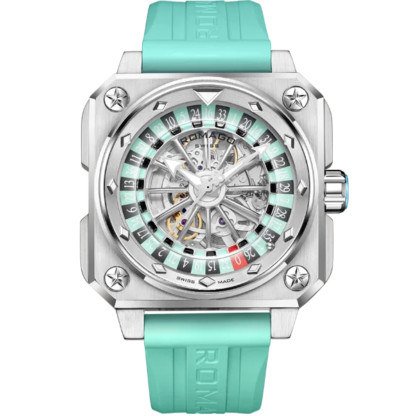 men’s watches with water-resistant features -ROULETTE MASTER II SKELETON AUTOMATIC