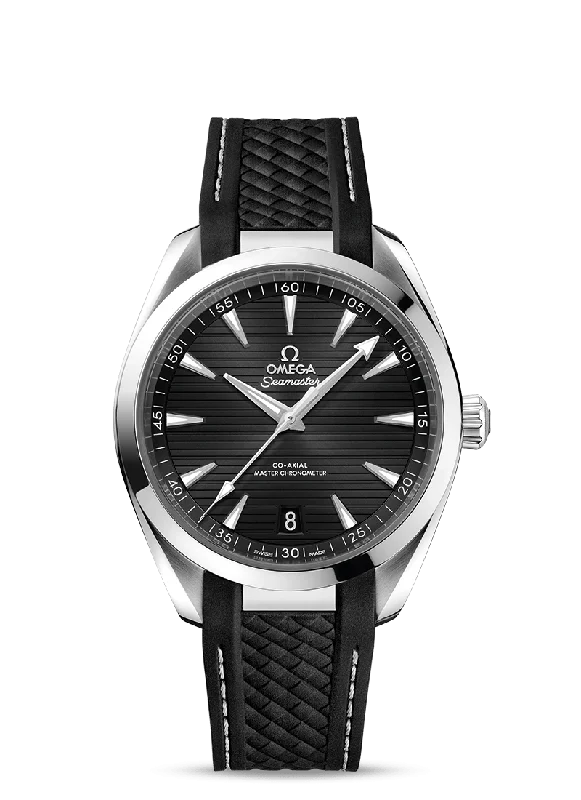 luxury watches for collectors with rare features -OMEGA Seamaster Aqua Terra 150M Co‑Axial Master Chronometer 41 mm