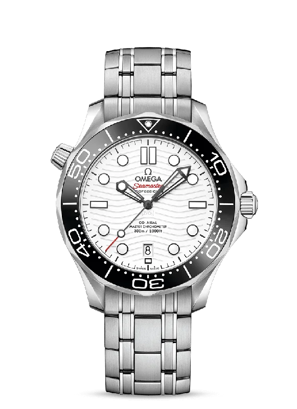 women’s luxury wristwatches with colored dials -OMEGA Seamaster Diver 300M Co‑Axial Master Chronometer 42 mm