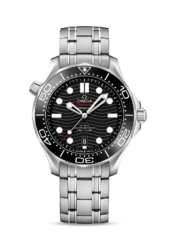 high-end watches for men with Swiss movements -OMEGA Seamaster Diver 300m Co‑Axial Master Chronometer 42mm