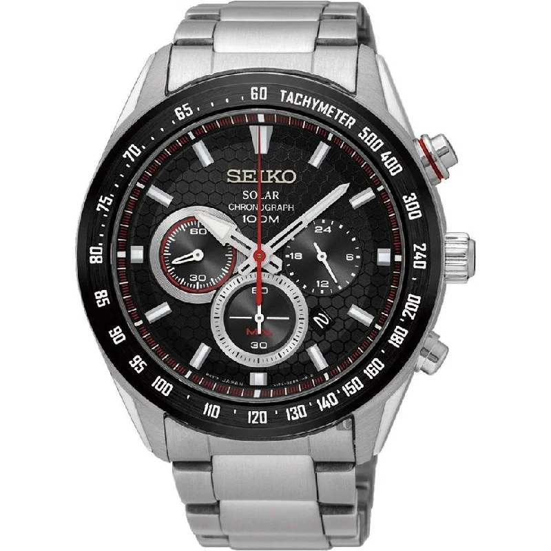 stylish women’s watches with interchangeable bands -Seiko Neo Sports SSB179P1 Watch For Men