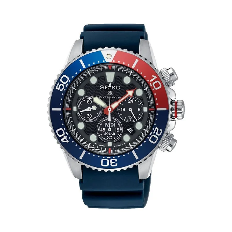 solar-powered watches for men with classic design -Seiko Prospex SSC663P1 Watch For Men