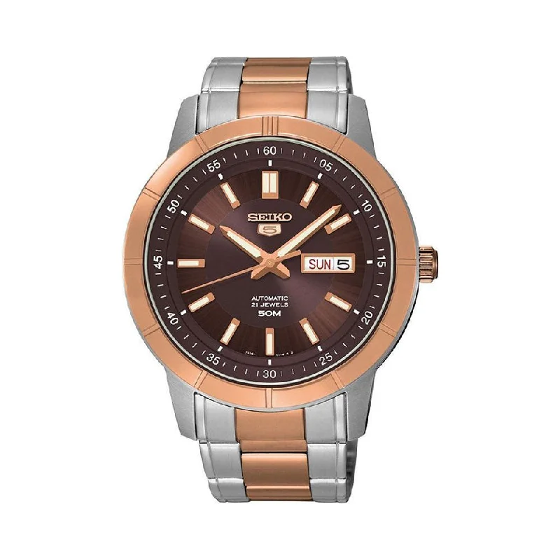 men's watches with bold, oversized designs -Seiko Seiko 5 SNKN60K1 Watch For Men