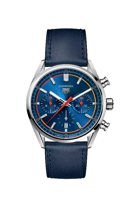 best chronograph watches for men with blue dial -TAG Heuer Carrera