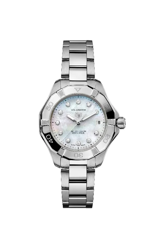 women’s watches with mesh band and elegant design -TAG Heuer Aquaracer Professional 200 Solargraph