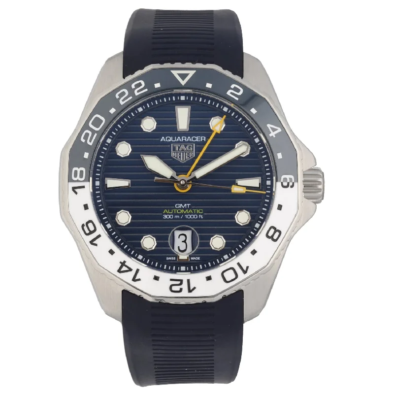 top-rated mechanical watches for women -Tag Heuer Aquaracer WBP2010 43mm Stainless Steel Watch