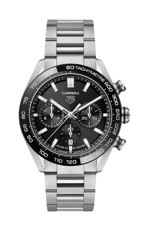 women's watches with classic stainless steel bands -TAG Heuer Carrera Chronograph