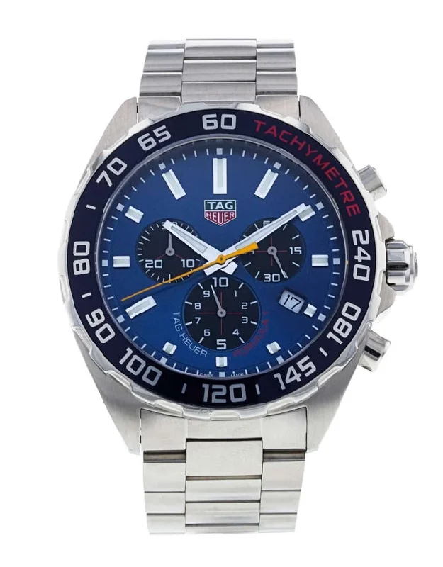 best watches for men with sports functionality -Tag Heuer Formula 1 Aston Martin Red Bull Racing Special Edition Men's Watch