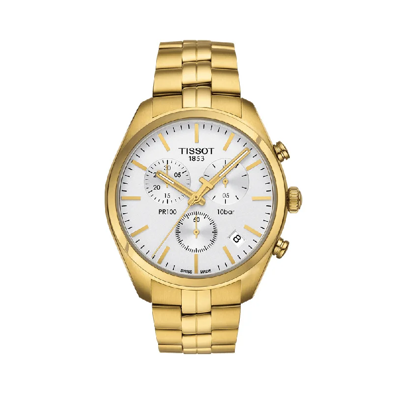 men’s watches with automatic movement under 1000 -Tissot PR 100 Chronograph T1014173303100 Men Watch