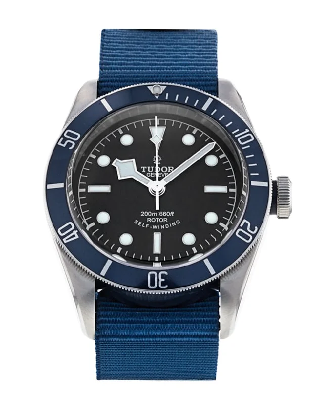 stylish sport watches for men with rubber bands -Tudor Heritage Black Bay Men's Watch