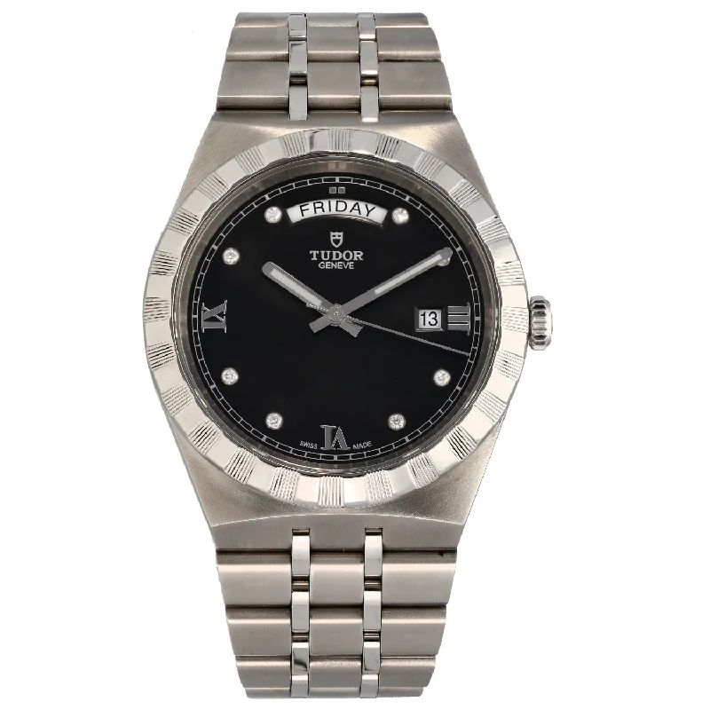 luxury watches for women with thin design -Tudor Royal 28600 41mm Stainless Steel Watch